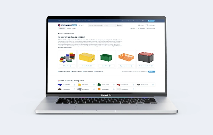 Transoplastshop desktop categorie pagina