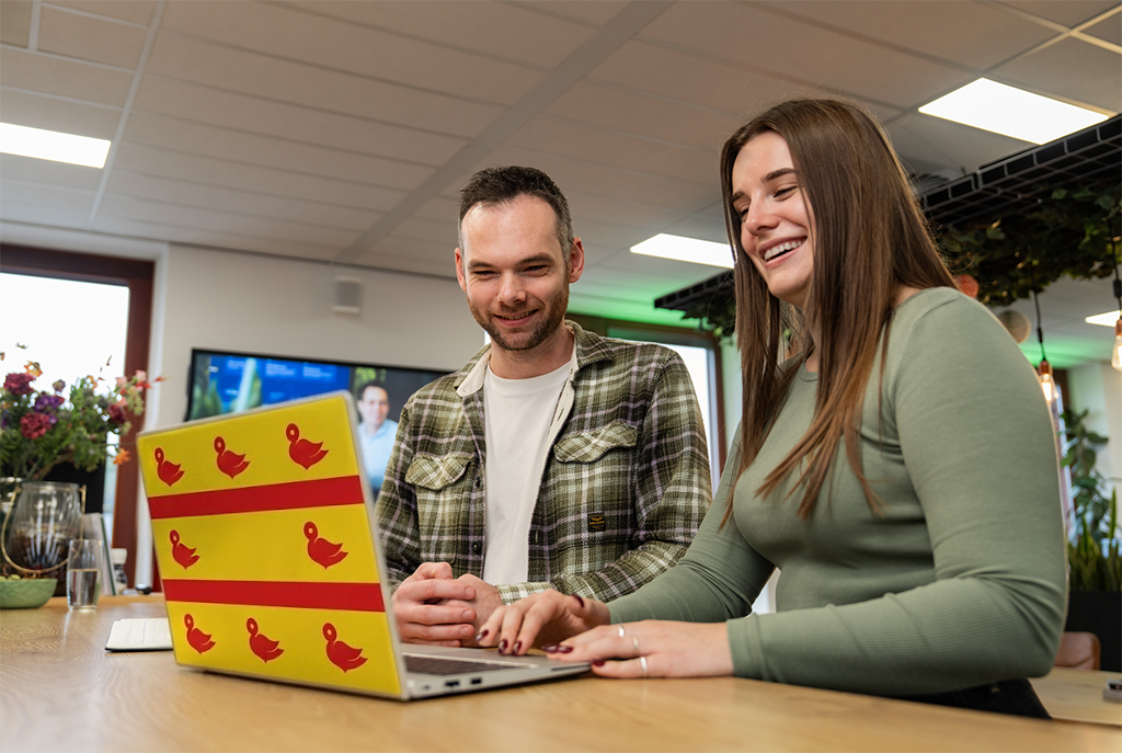 Developers van Wux werken aan maatwerk website in Cuijk