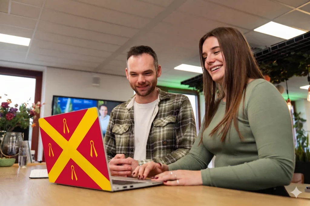 Developers van Wux werken aan maatwerk website in Wijchen